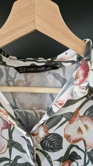 Blumen Bluse von Zara