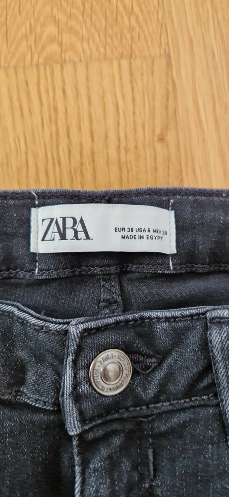 ZARA Jeans schwarz Neu Grösse 38