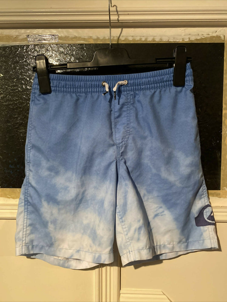 Blaue Ombré Beach Shorts