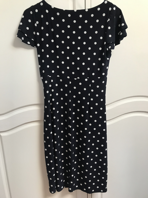 Jerseykleid mit Polkadots