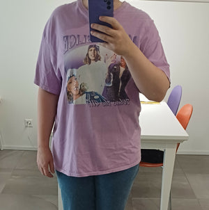 Oversize T-Shirt lila
