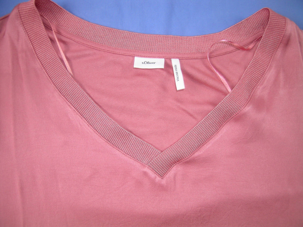 Shirt, Satin, rosa, SOLIVER 40