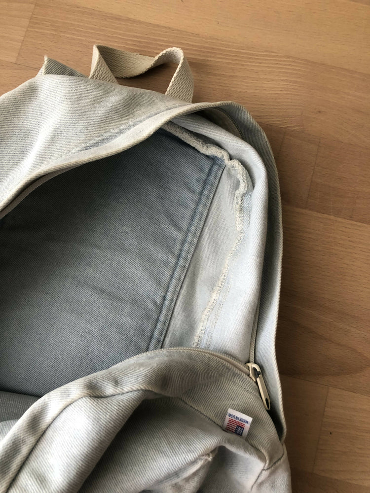 Denim Backpack