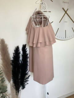 NEU! Party Dress in Nude