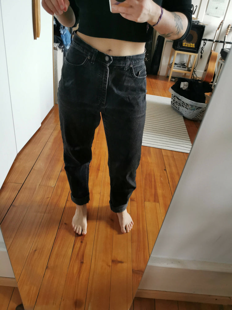 Schwarze Jeans