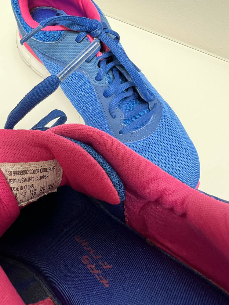 Sneakers blau/pink