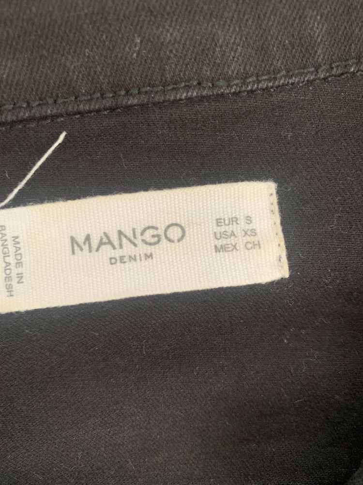 Jeansjacke Mango schwarz Grösse S
