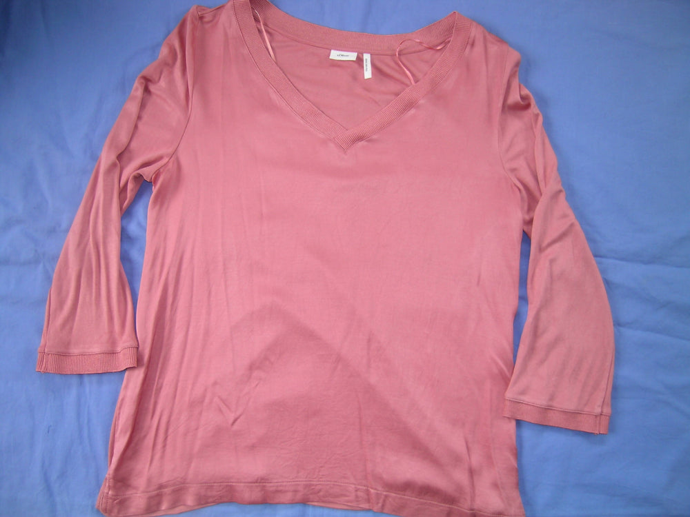 Shirt, Satin, rosa, SOLIVER 40