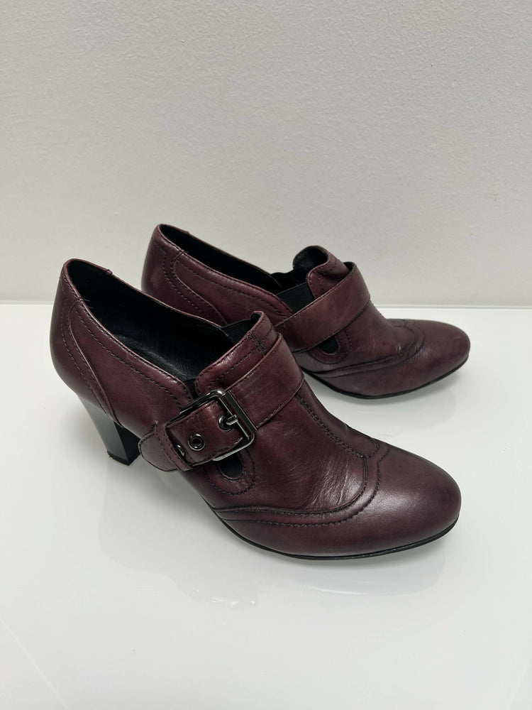 Ankle Boot aubergine