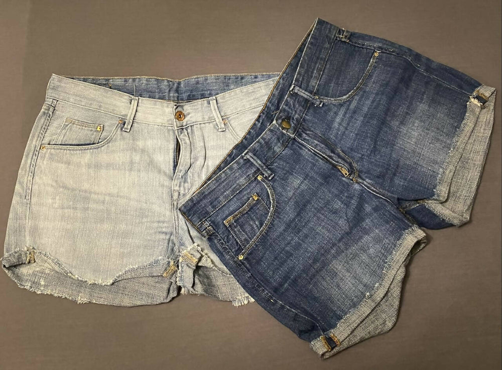 Jeans-Shorts Duo