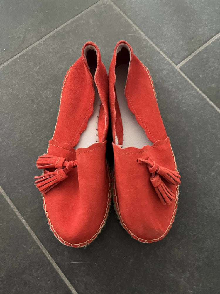 Espadrilles rot/orange