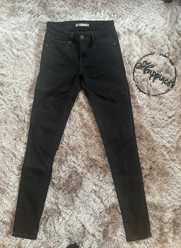 Schwarze Skinny Jeans neu, Gr. 24 (XS-S)