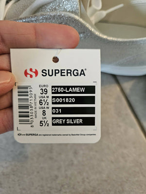 NEUER / Superga 2750 grey silver