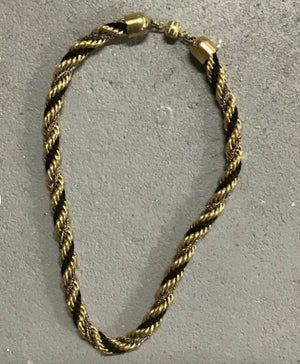 Vintage Gold-Silber Halskette