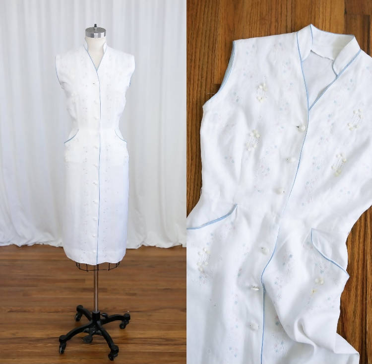 
            
                Laden Sie das Bild in den Galerie-Viewer, Vintage authentic 1950s dress / Kleid
            
        