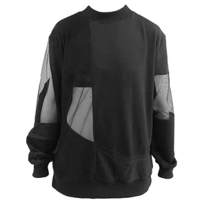 Semi-Transparentes Sweatshirt