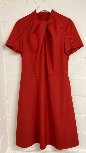 Rotes Kleid von Hugo Boss