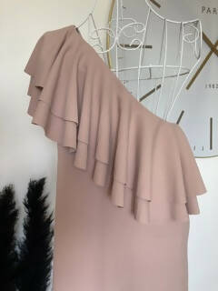 NEU! Party Dress in Nude