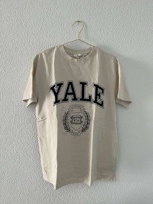 T-Shirt mit Yale-Aufdruck