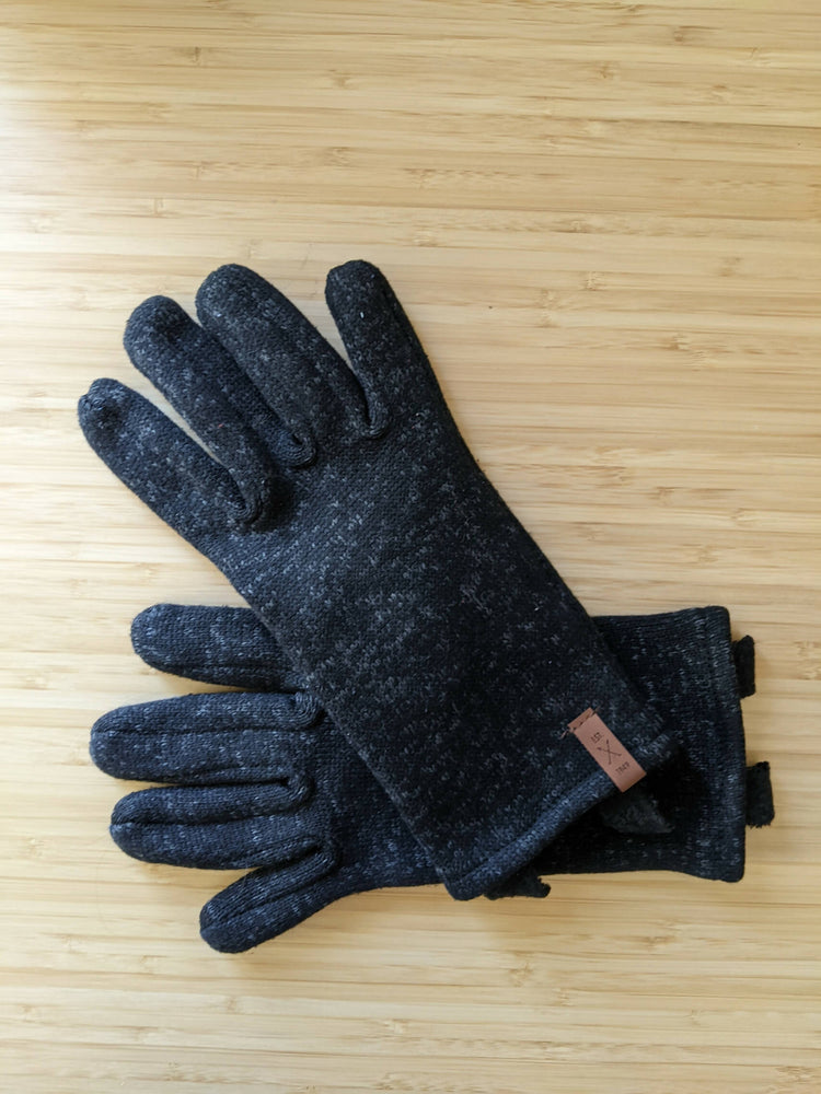 Schwarze Handschuhe