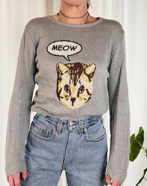 Pulli mit Katze